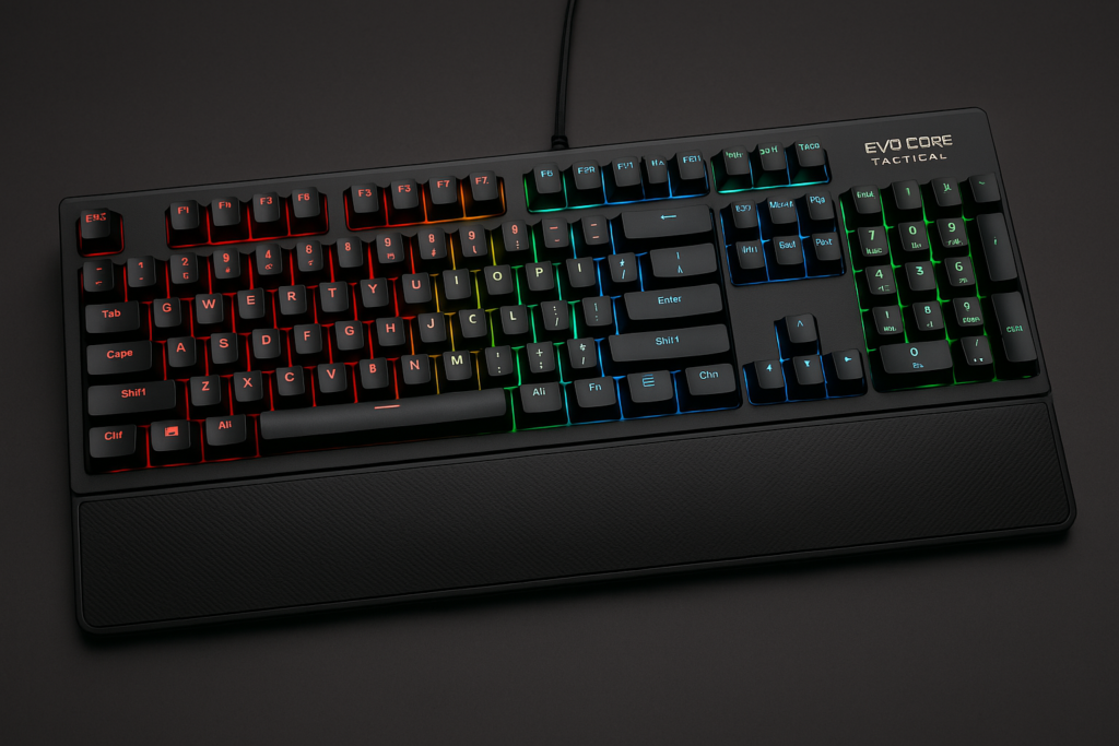 evo core tactical led backlit gaming keyboard