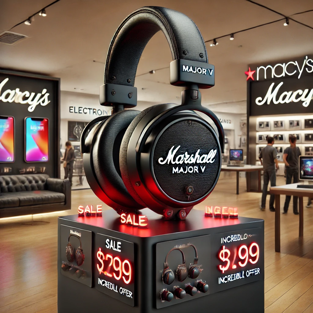 marshall major v headphones sale macys