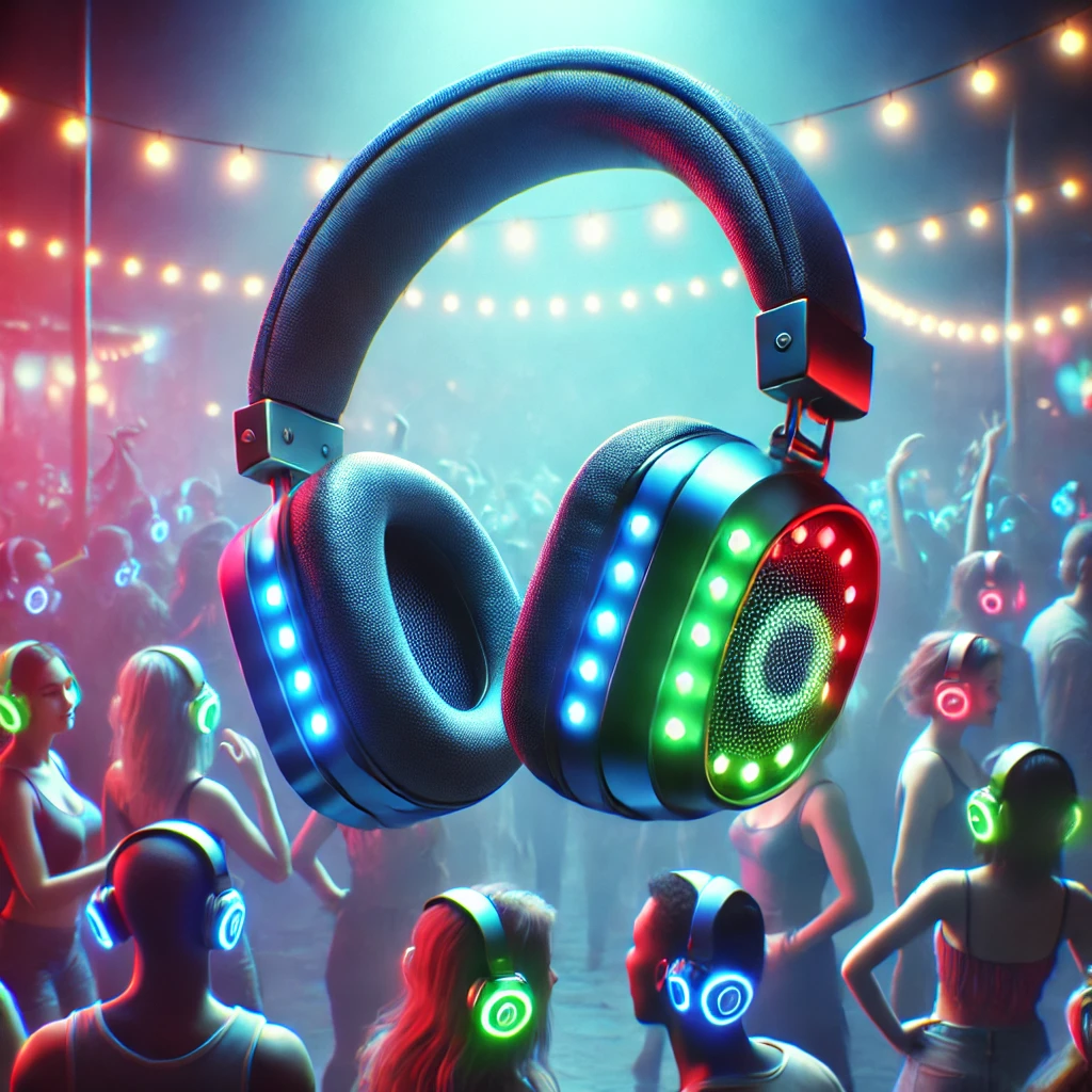 silent disco headphones